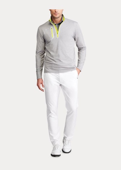 Pullover Ralph Lauren Hombre Grises Claro - Performance Stretch - CTZSE7962